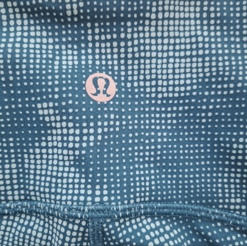 Blue Patterned Jeggings - Picture 9 of 11